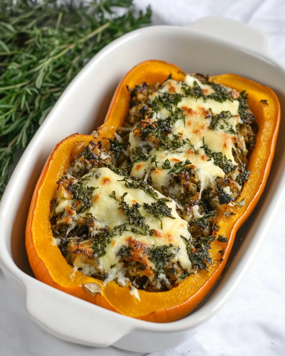 Stuffed Butternut Squash