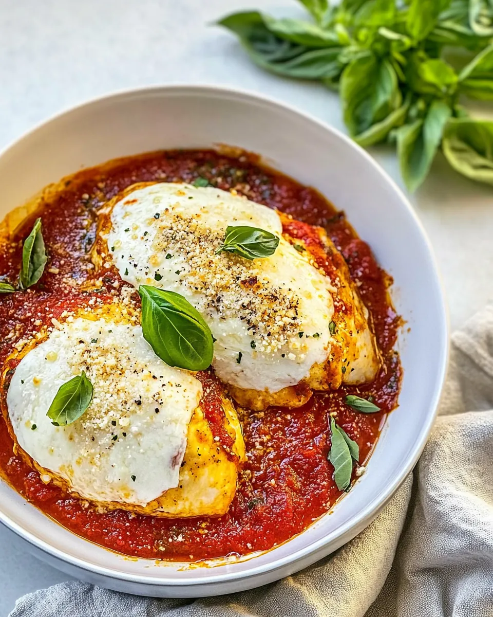 Stuffed Chicken Parmesan