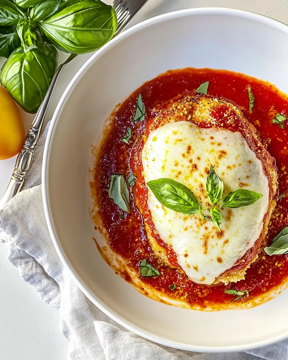 Stuffed Chicken Parmesan