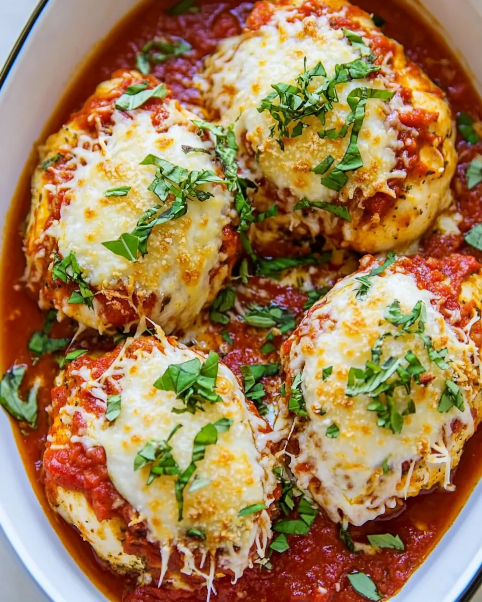 Stuffed Chicken Parmesan Recipe