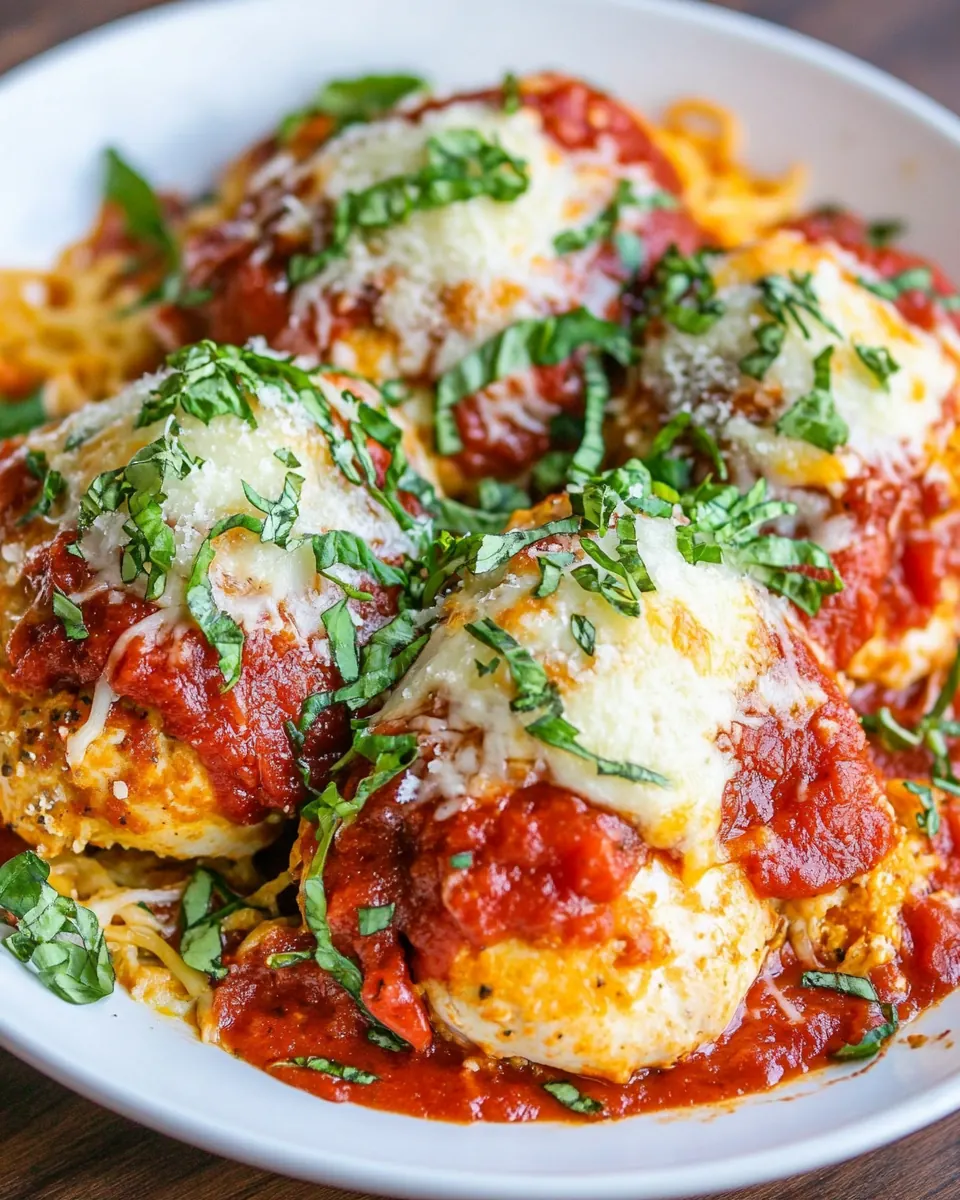 Stuffed Chicken Parmesan Recipe