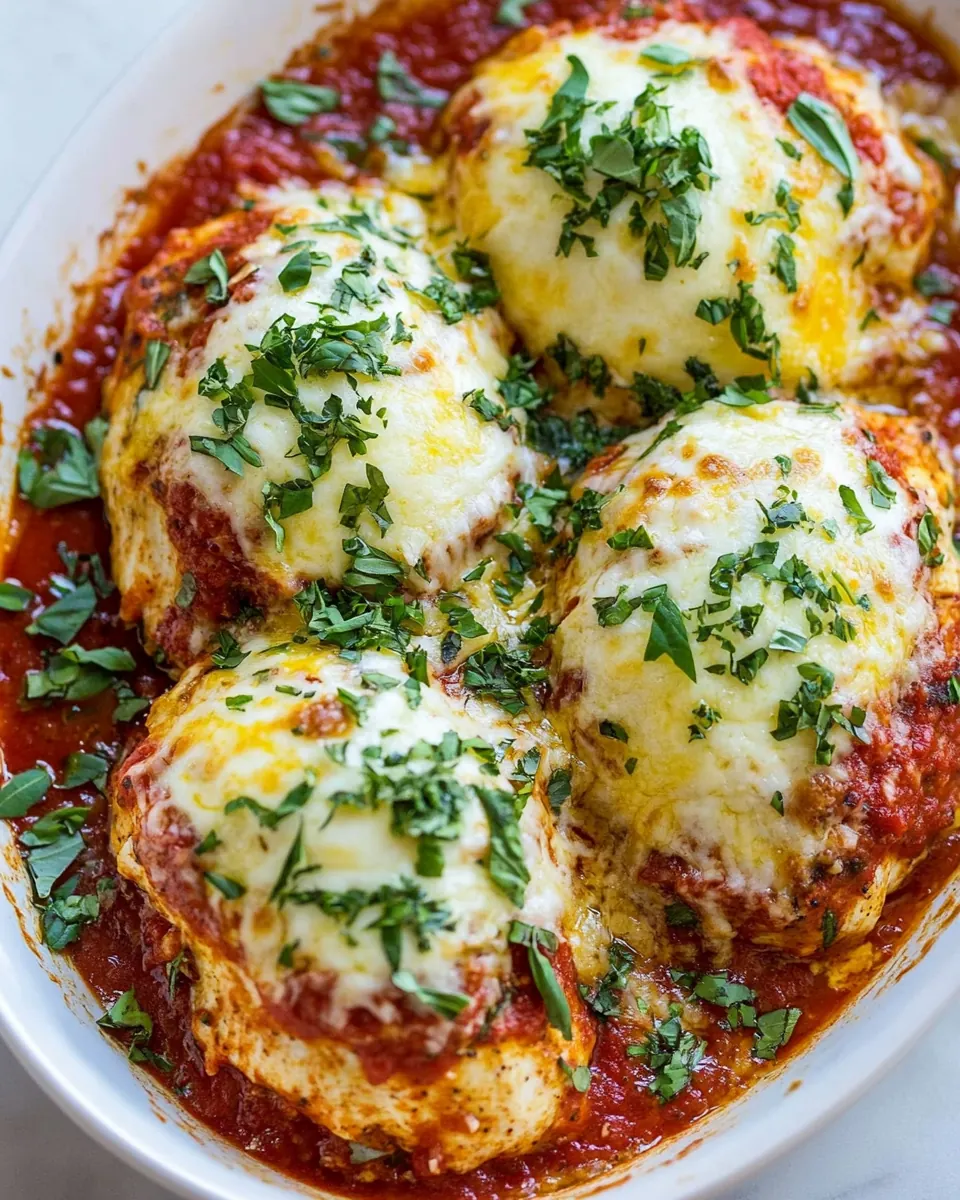 Stuffed Chicken Parmesan Recipe