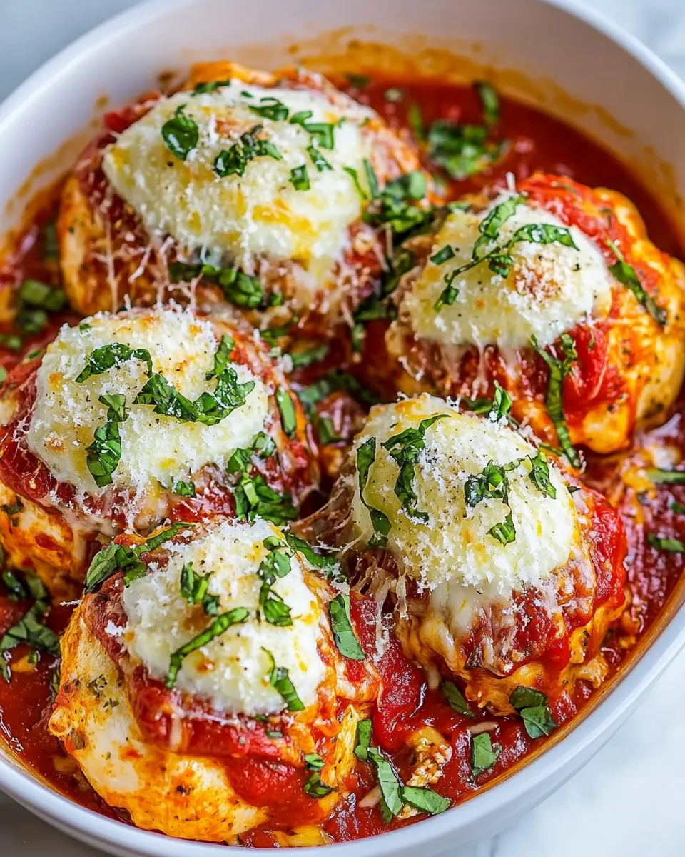 Stuffed Chicken Parmesan Recipe