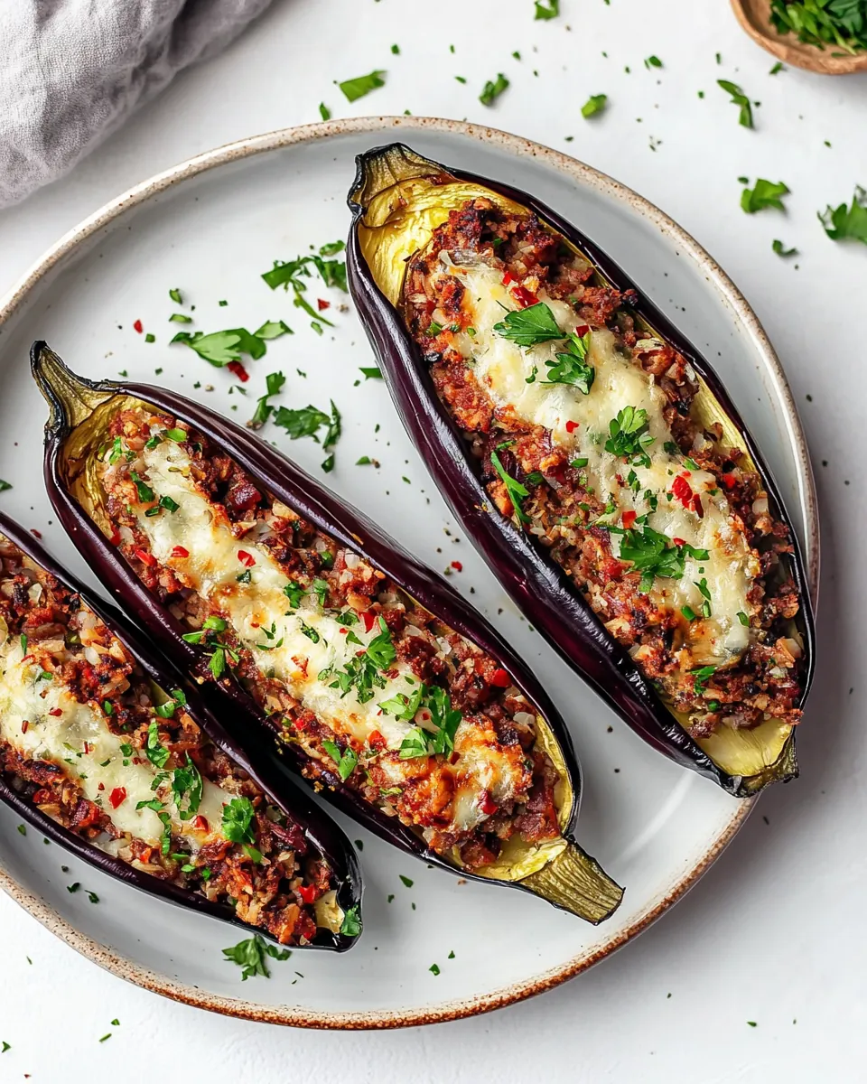 Stuffed Eggplant