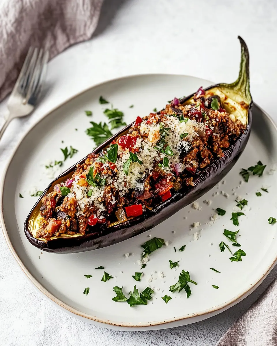 Stuffed Eggplant