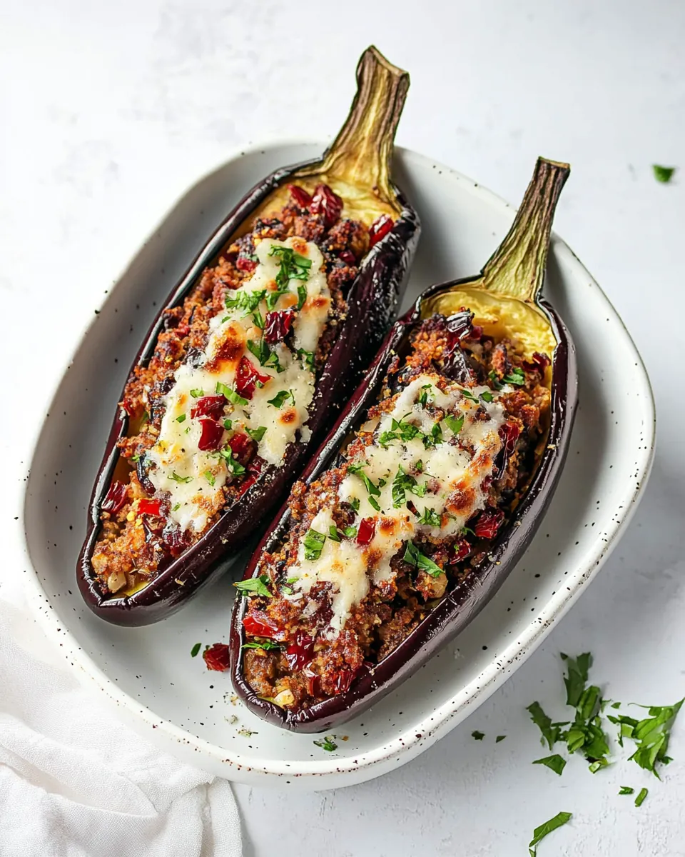 Stuffed Eggplant