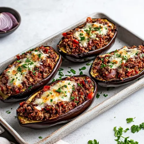 Stuffed Eggplant