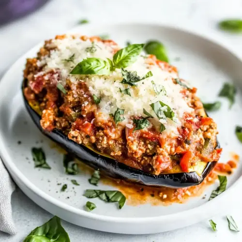 Stuffed Eggplant Parmesan
