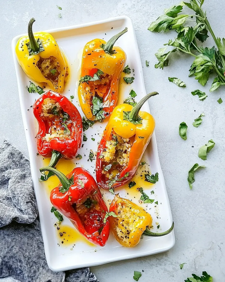 Stuffed Mini Peppers