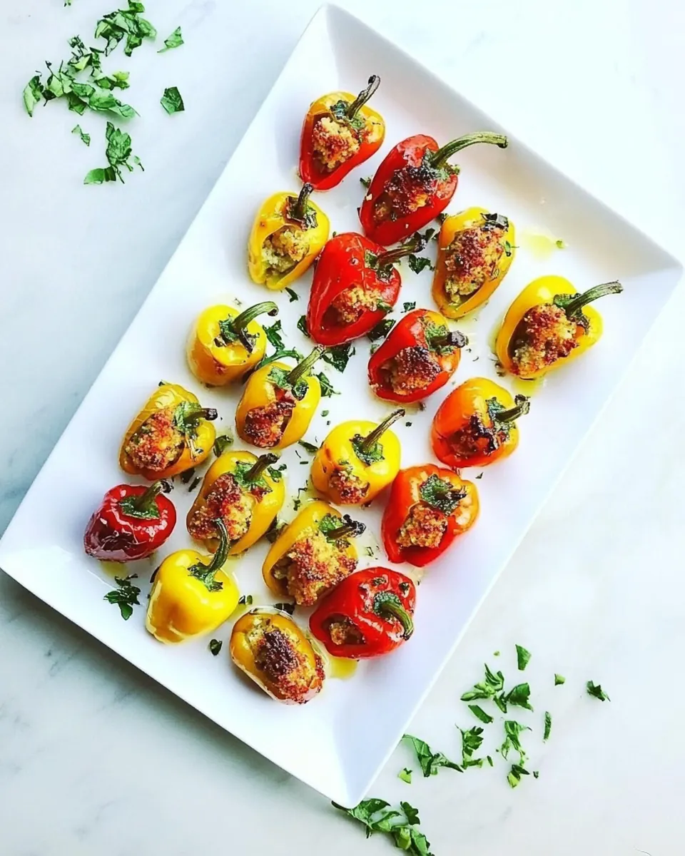 Stuffed Mini Peppers