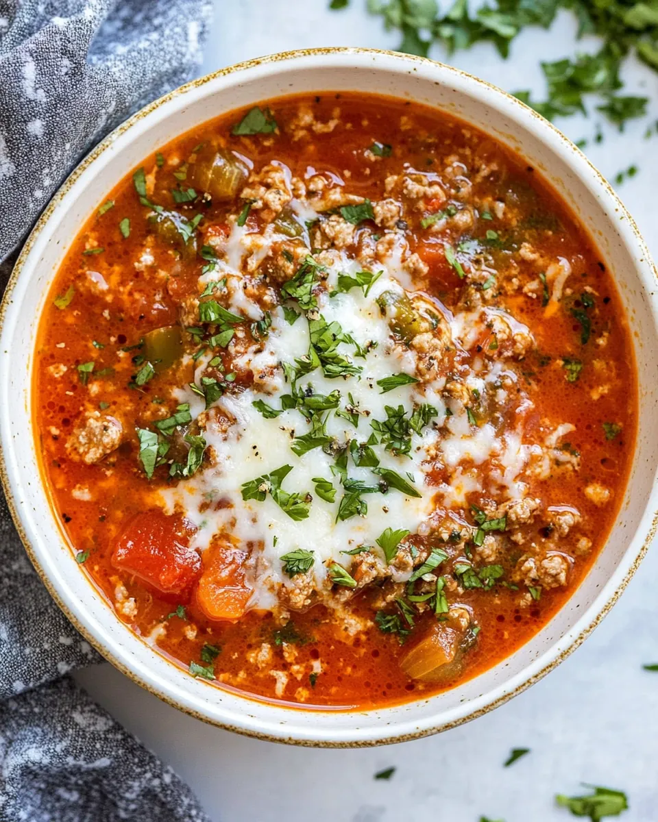 Stuffed Pepper Soup