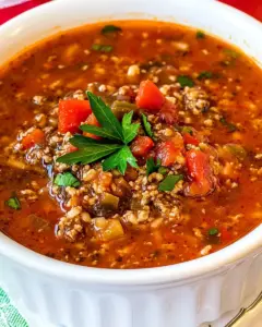 Stuffed Pepper Soup