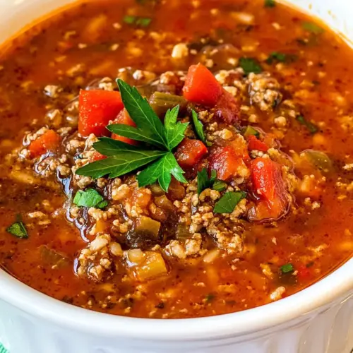 Stuffed Pepper Soup