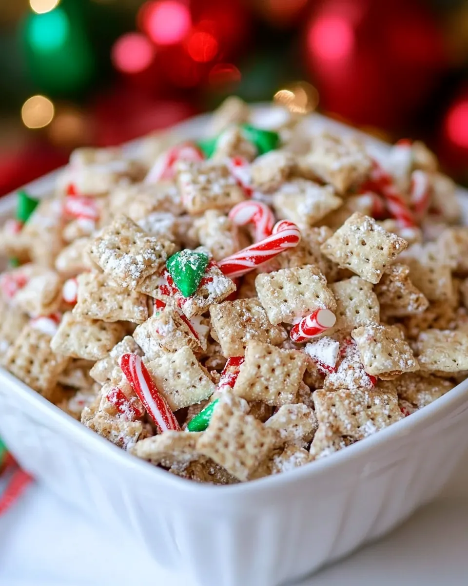 Sugar Cookie Christmas Chex Mix