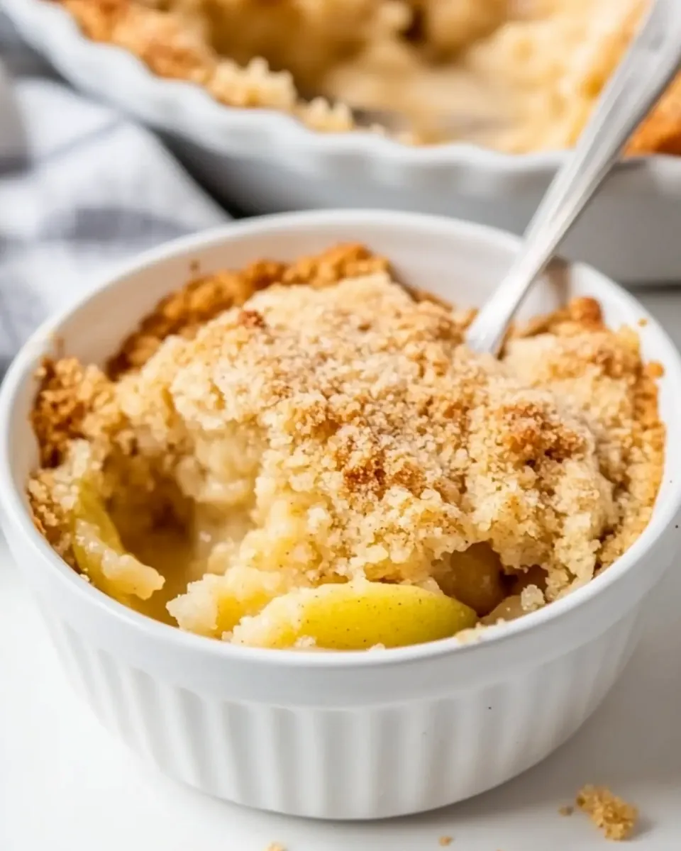 Sugar Free Peach Cobbler