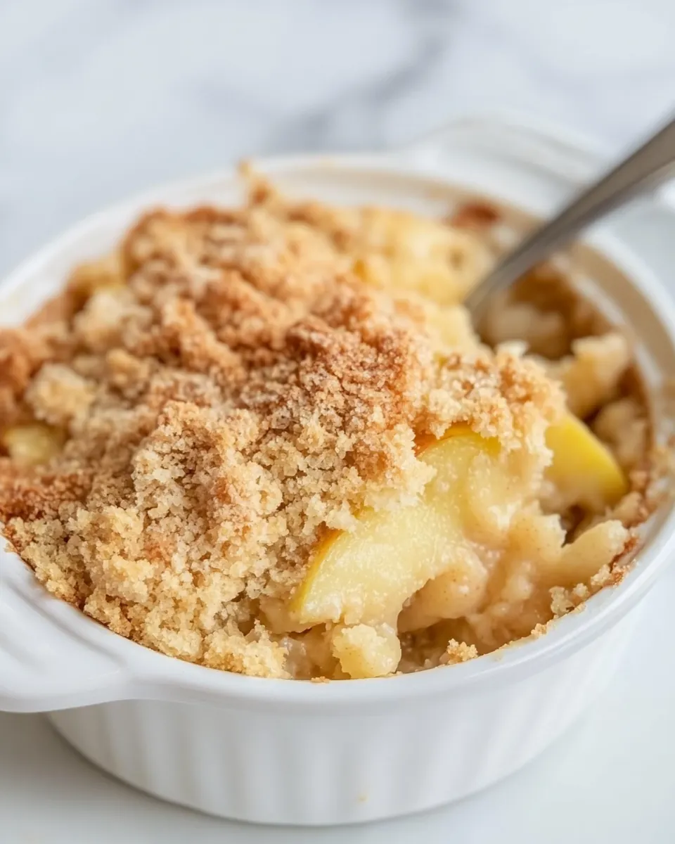 Sugar Free Peach Cobbler
