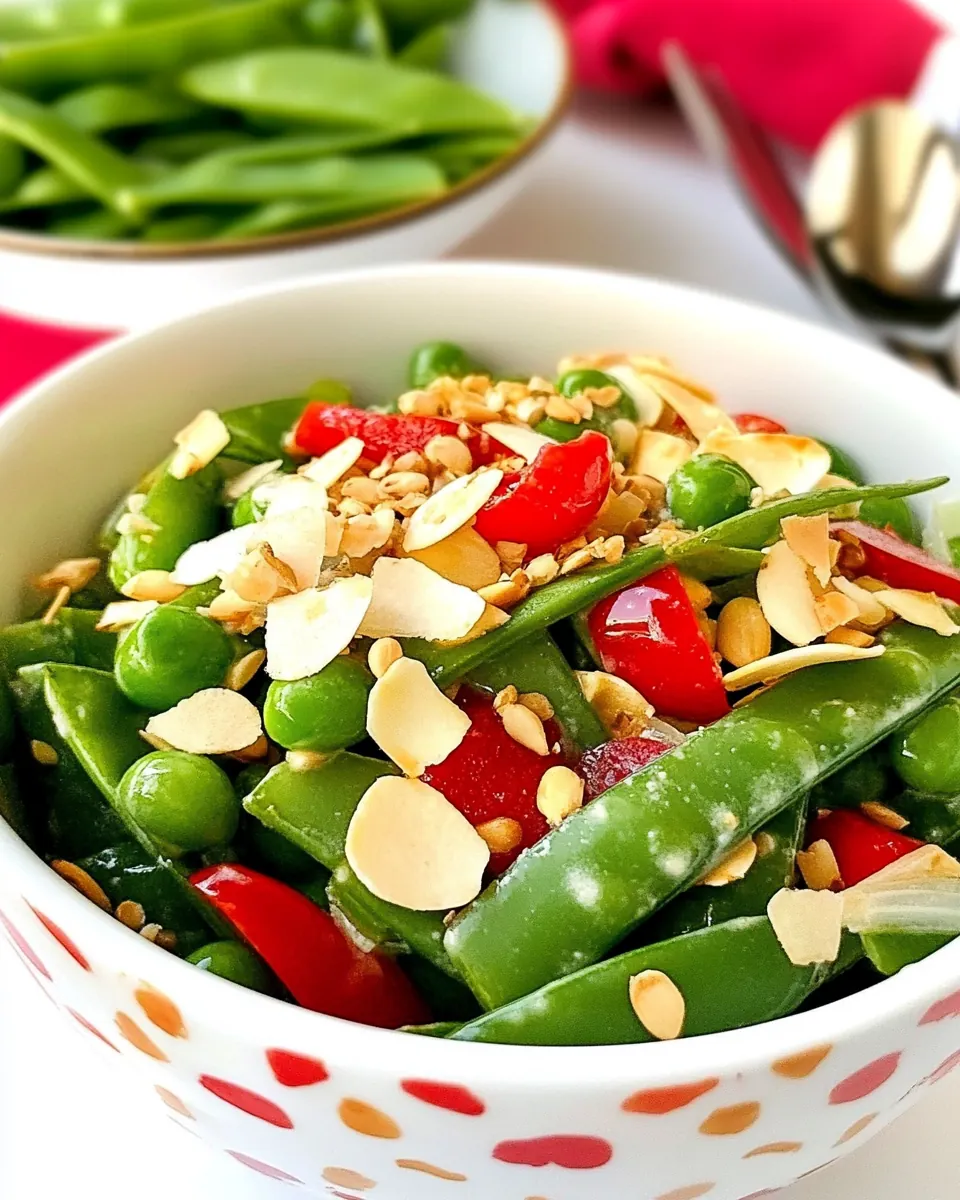 Sugar Snap Pea Salad