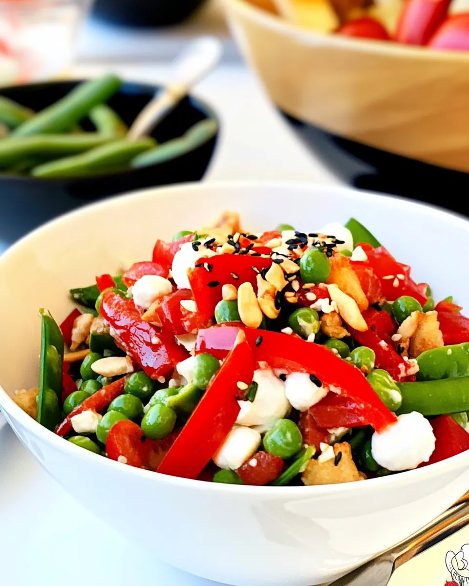 Sugar Snap Pea Salad