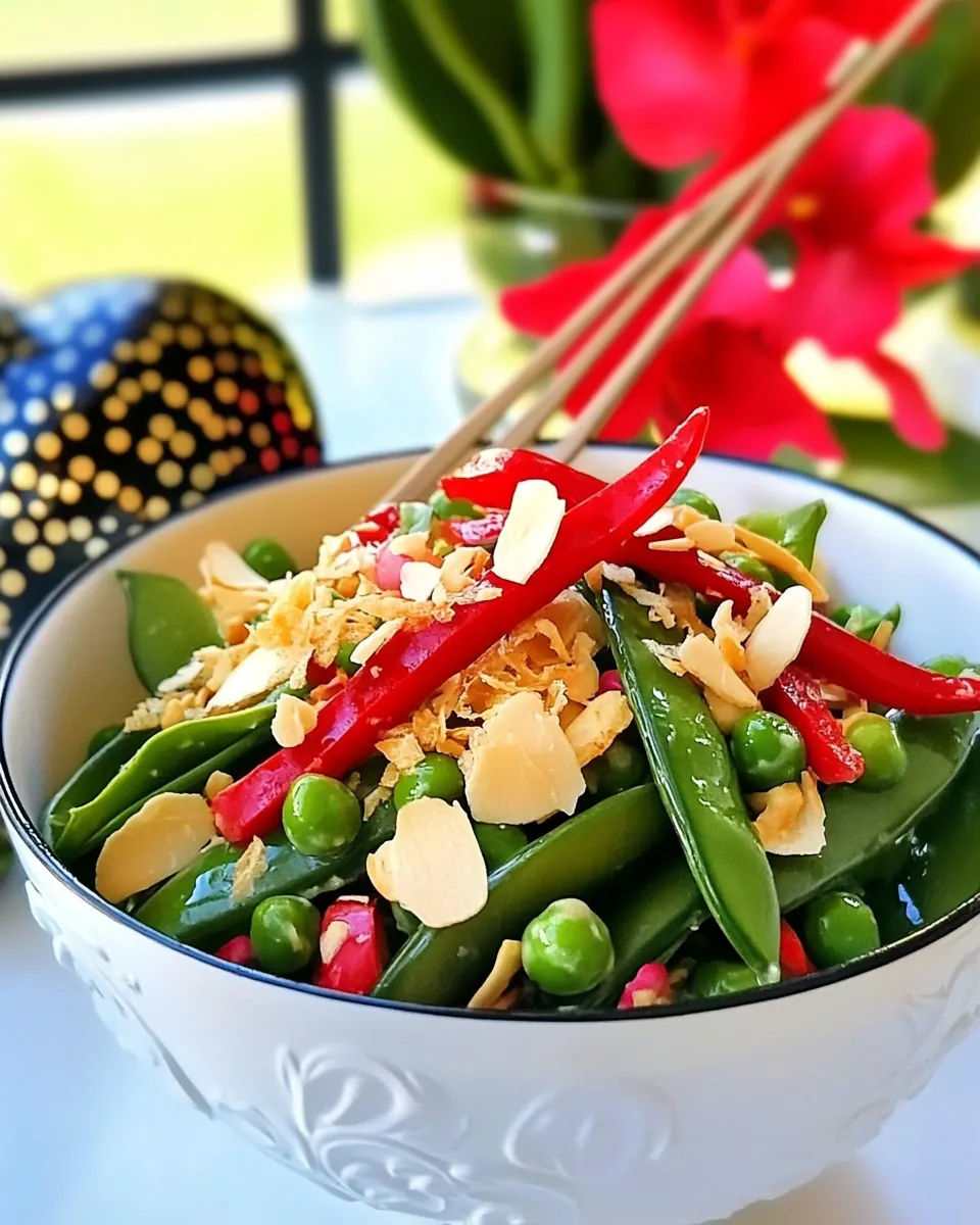 Sugar Snap Pea Salad