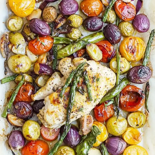Summer Chicken Sheet Pan Dinner