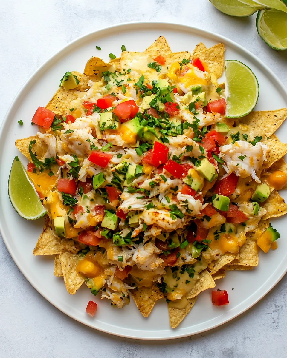 Summer Crab Nachos