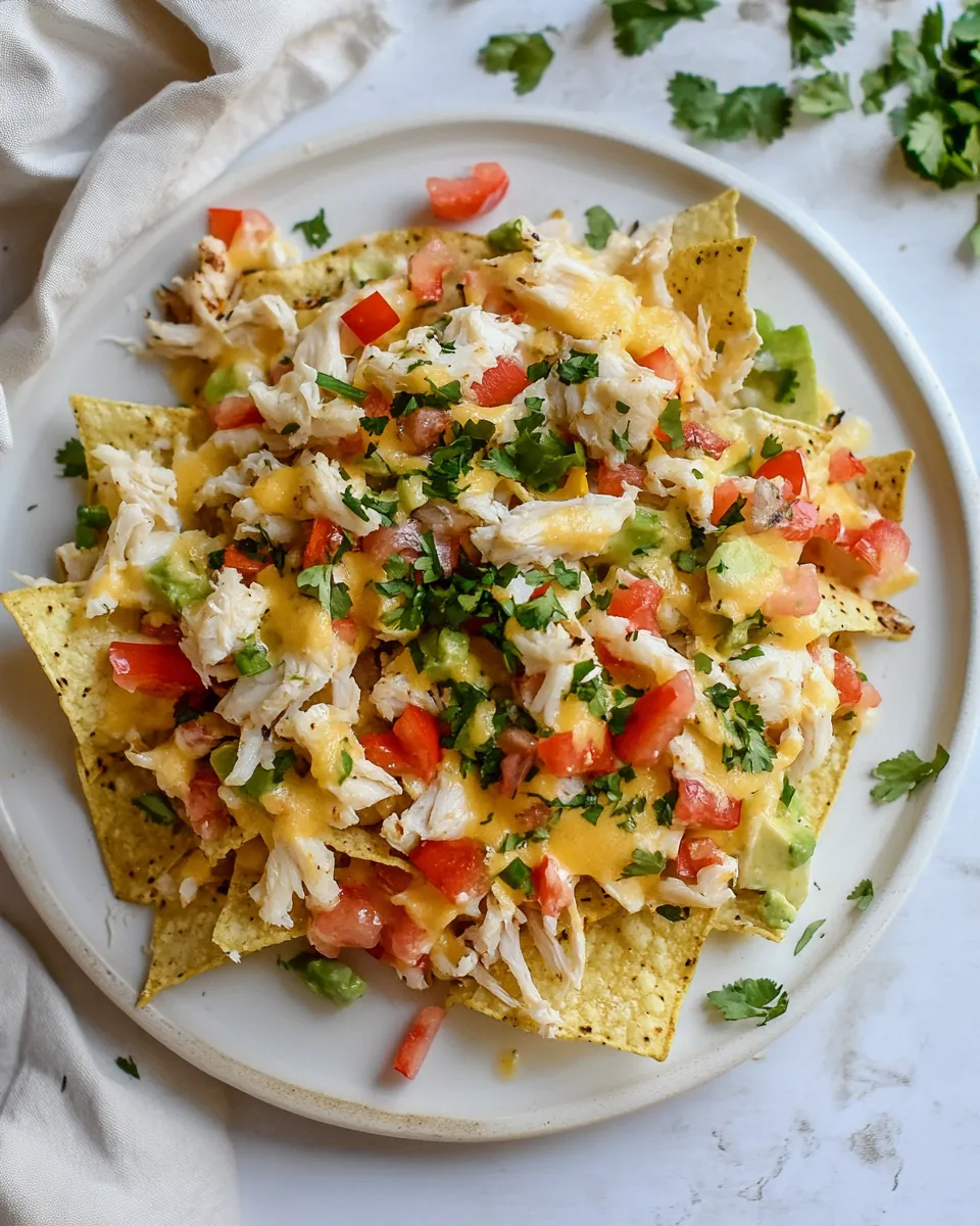 Summer Crab Nachos