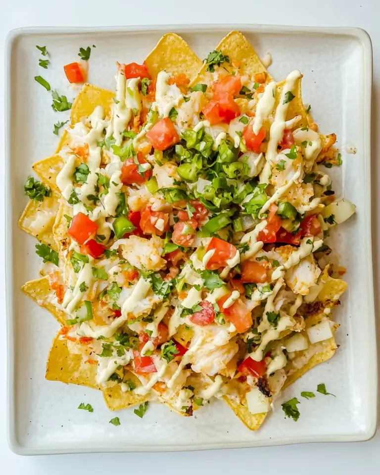 Summer Crab Nachos