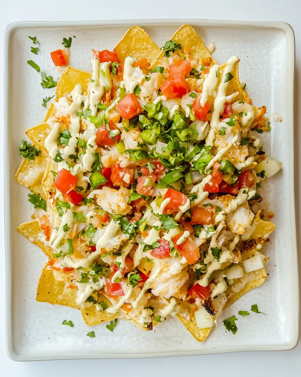 Summer Crab Nachos