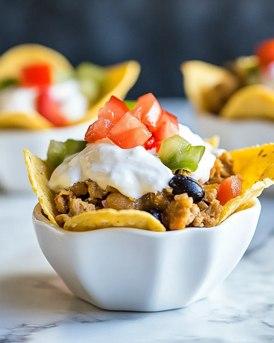 Super Easy Walking Tacos