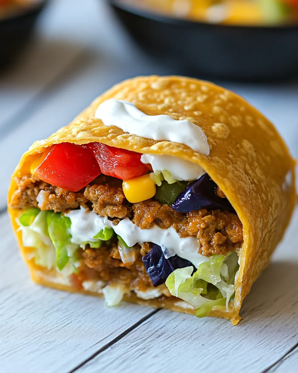 Super Easy Walking Tacos
