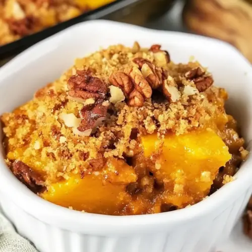 Sweet Butternut Squash Casserole