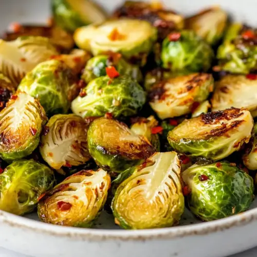Sweet Chili Brussels Sprouts