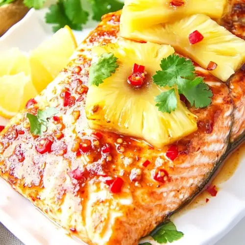 Sweet Chili Pineapple Salmon