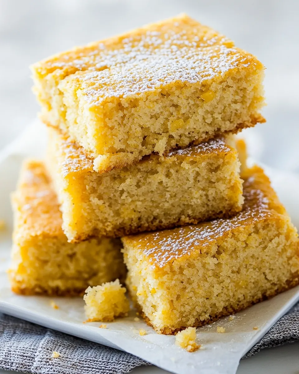 Sweet Cornbread Recipe