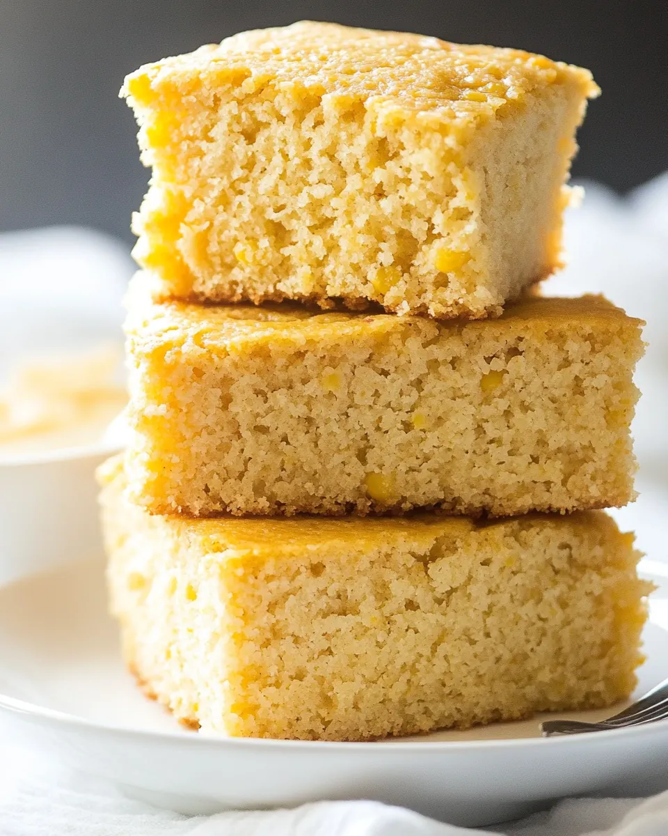 Sweet Cornbread Recipe