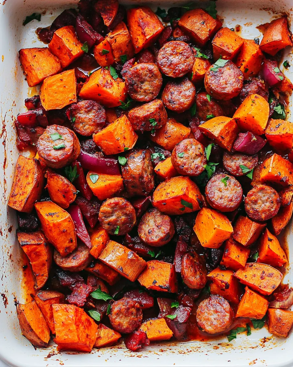 Sweet Potato And Sausage
