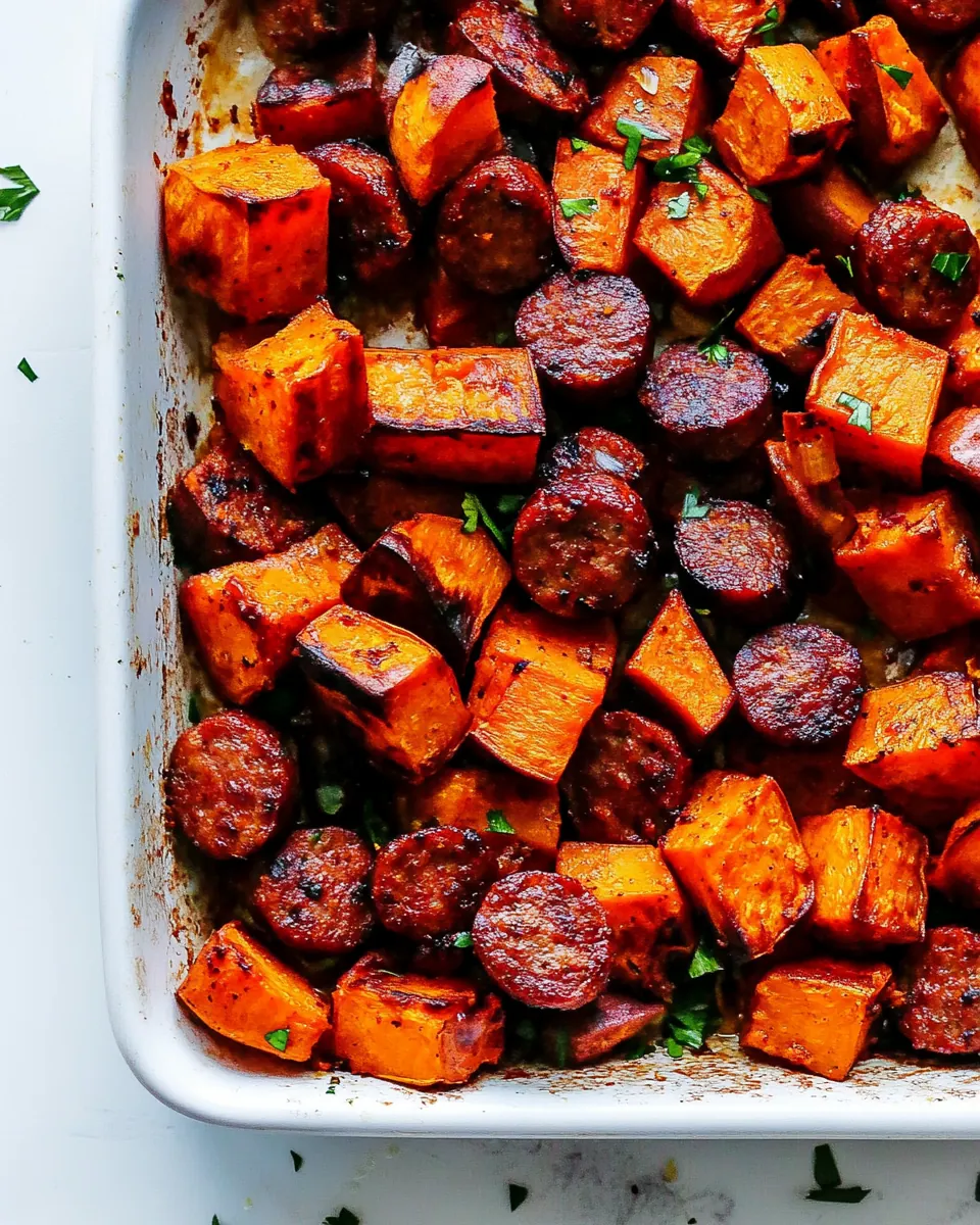 Sweet Potato And Sausage