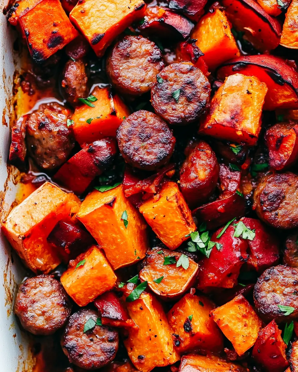 Sweet Potato And Sausage