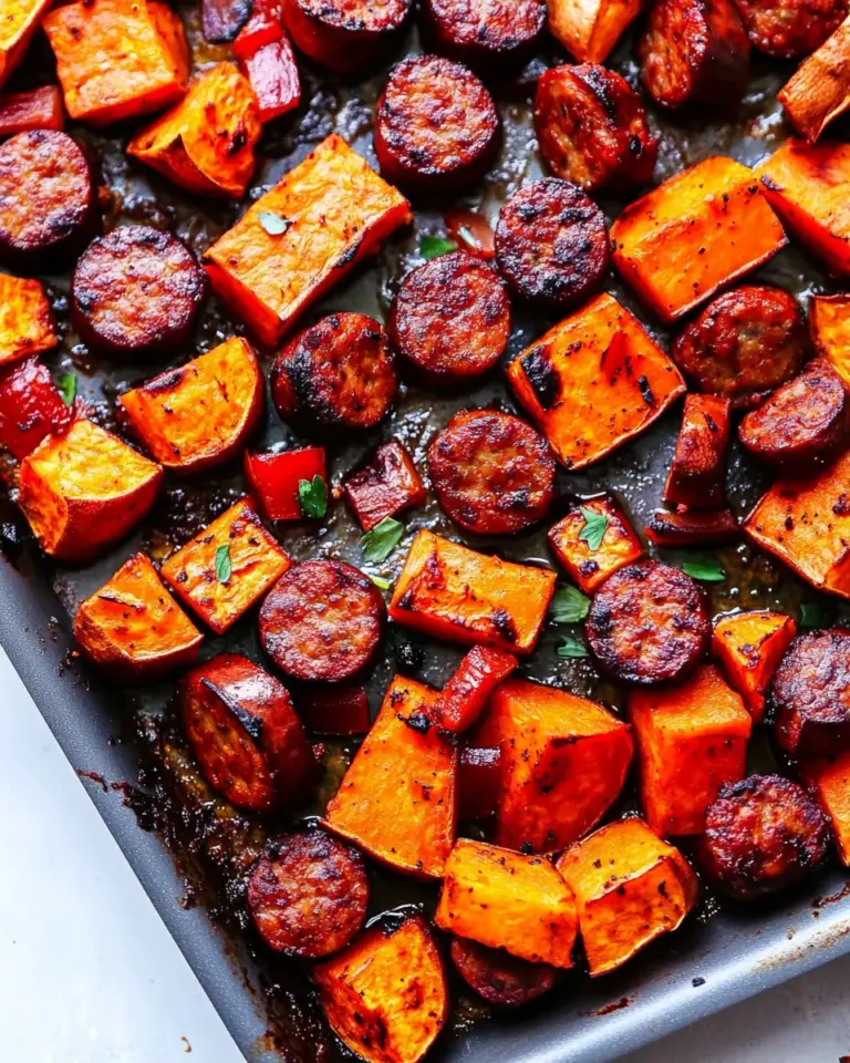 Sweet Potato And Sausage