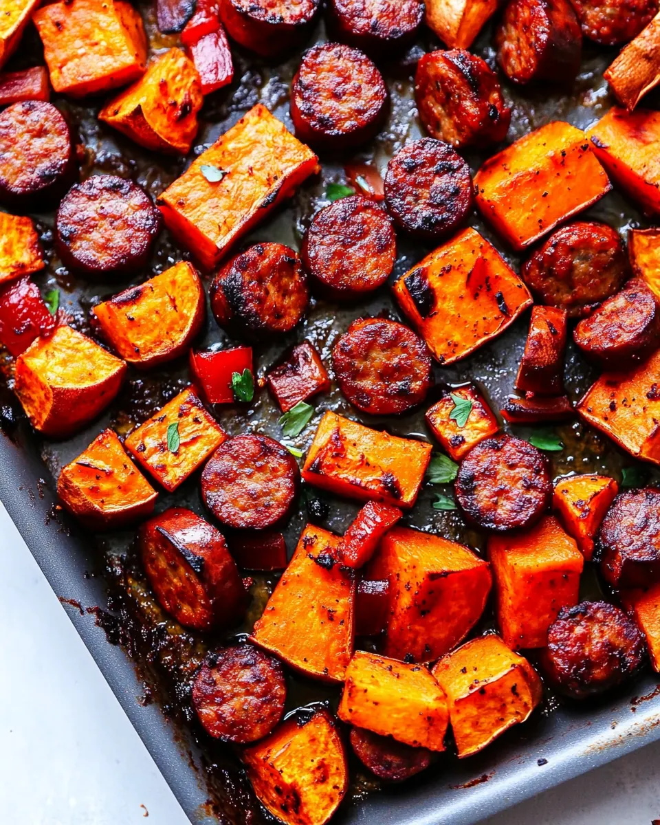 Sweet Potato And Sausage