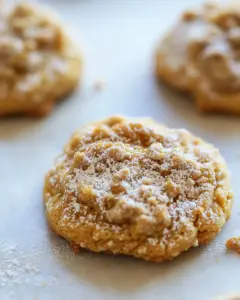 Sweet Potato Cookies with Homemade Streusel
