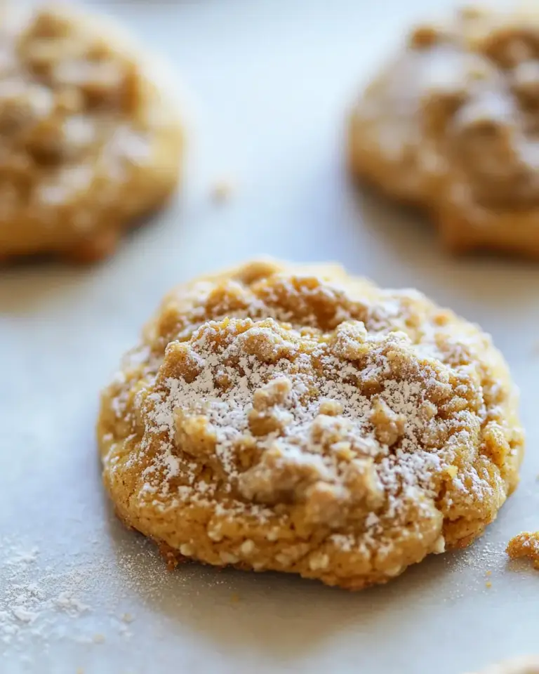Sweet Potato Cookies with Homemade Streusel