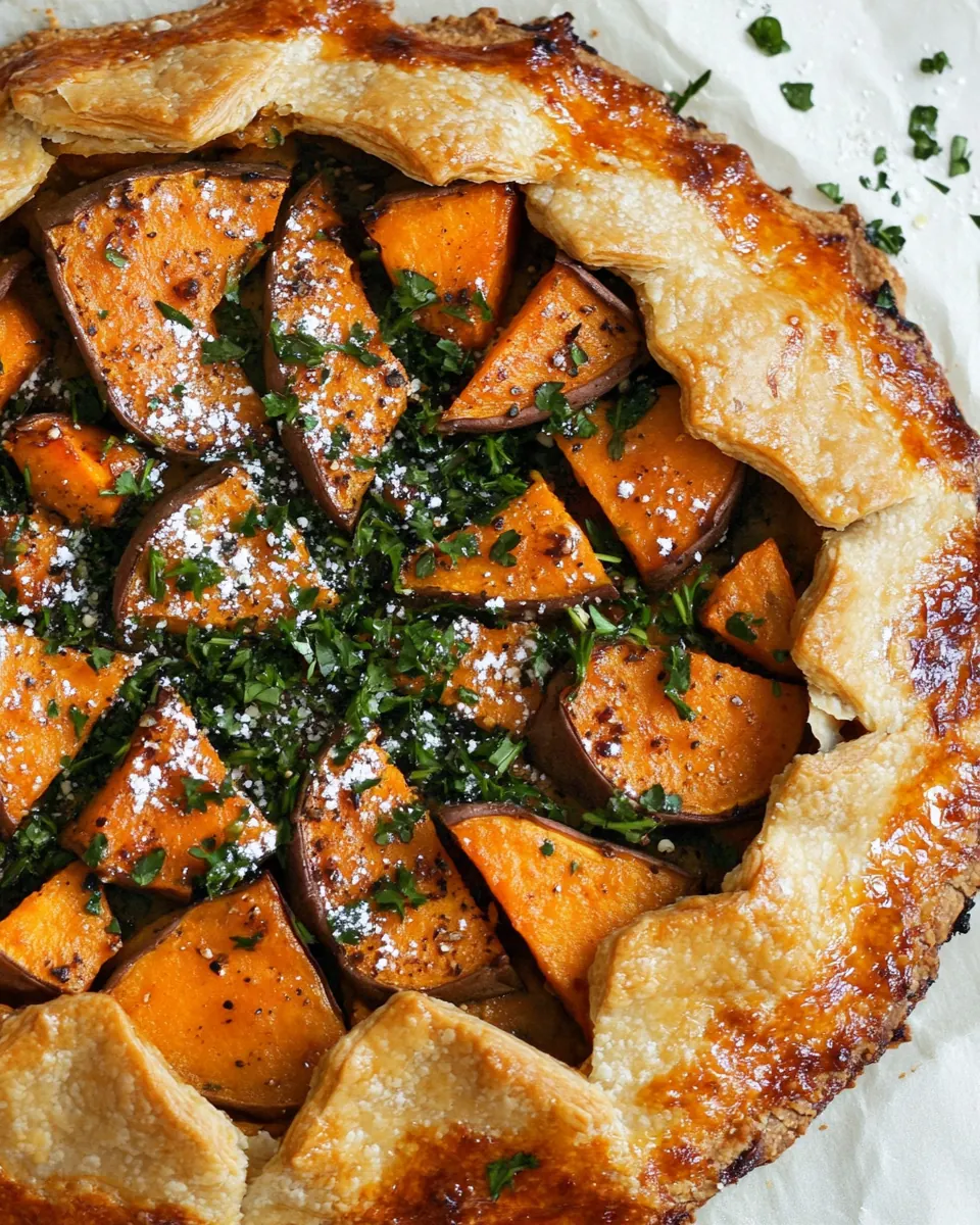 Sweet Potato Galette