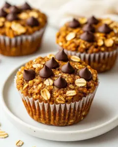 Sweet Potato Oatmeal Muffin Cups