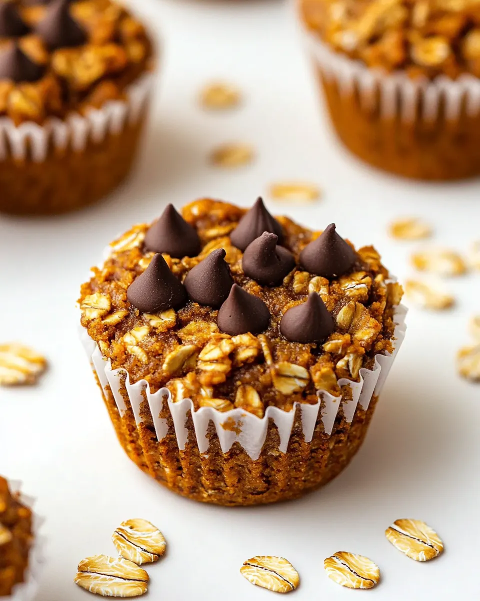 Sweet Potato Oatmeal Muffin Cups