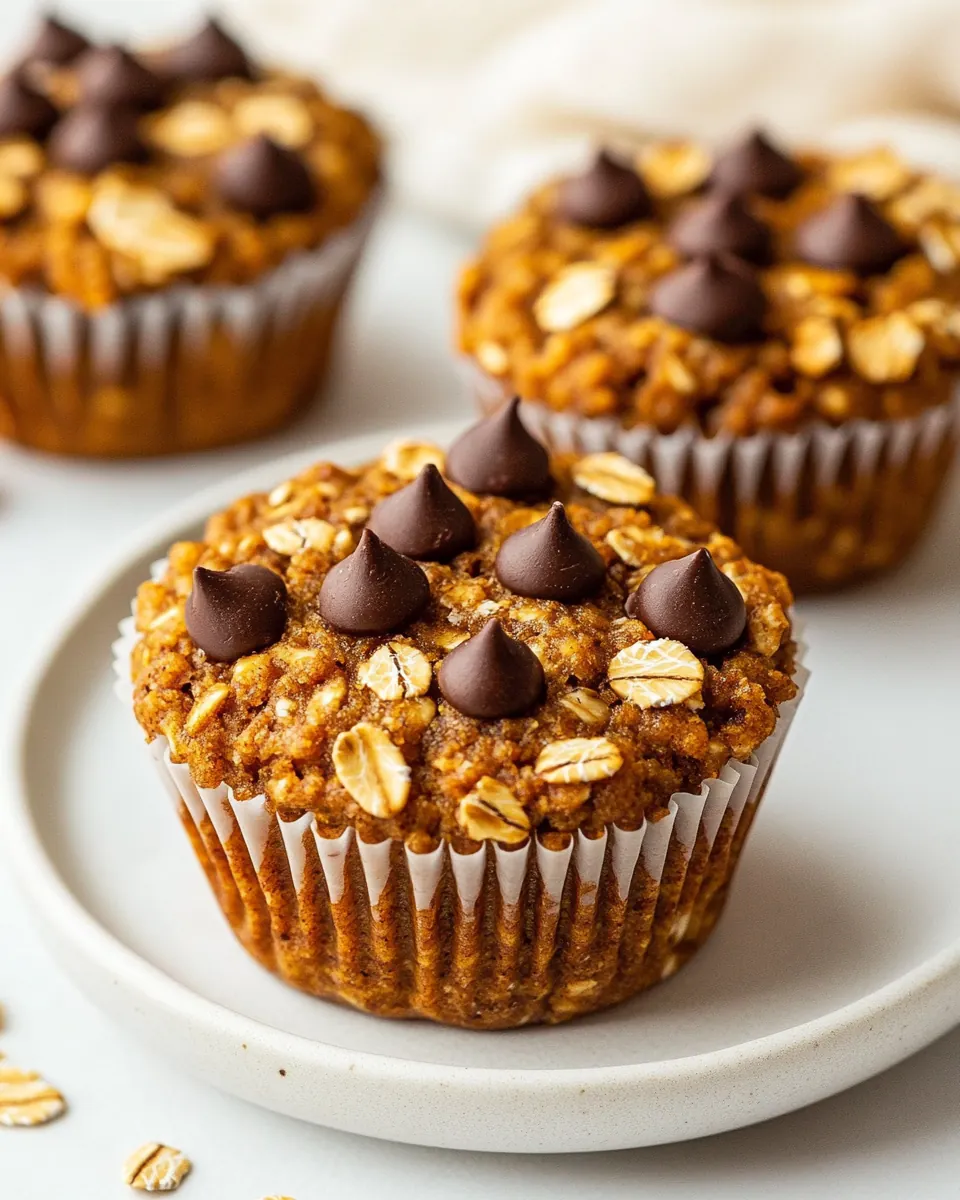 Sweet Potato Oatmeal Muffin Cups