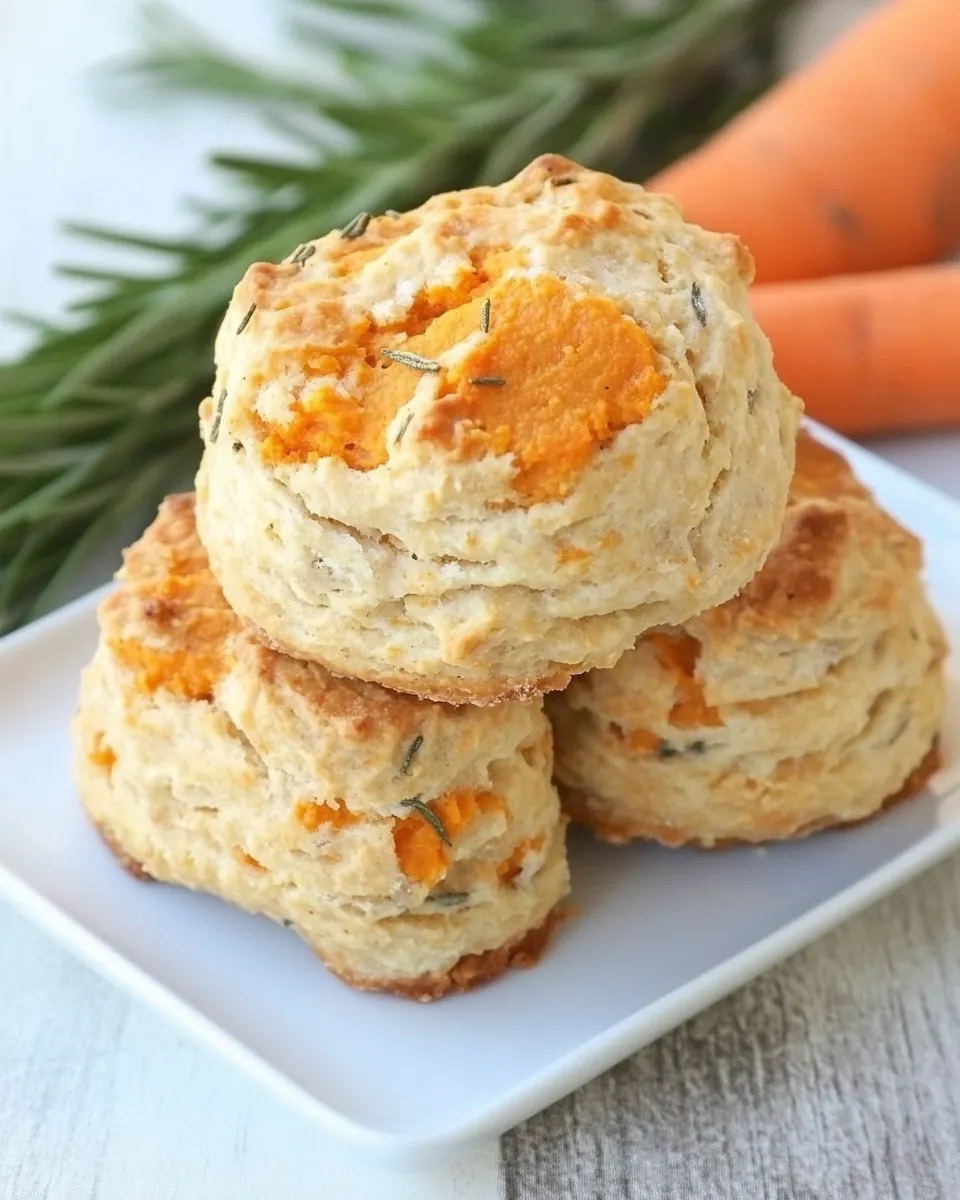 Sweet Potato Rosemary Biscuits