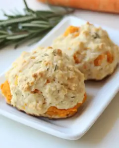 Sweet Potato Rosemary Biscuits