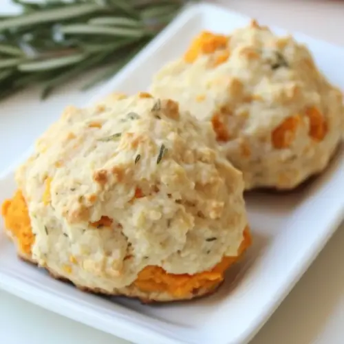 Sweet Potato Rosemary Biscuits