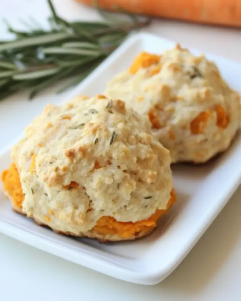 Sweet Potato Rosemary Biscuits